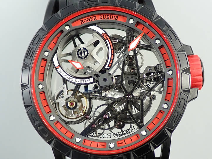 ロジェデュブイ エクスカリバー スパイダー ピレリ Ref.DBEX0617 スケルトン文字盤 中古 H5CRR644