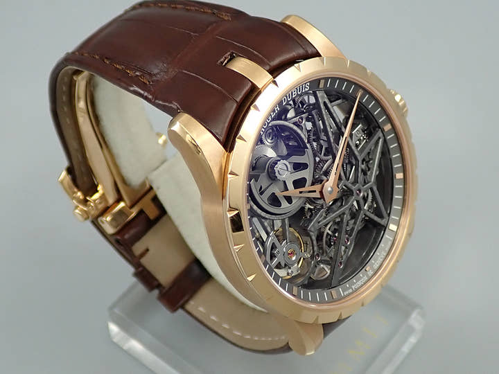 ロジェデュブイ エクスカリバー 42 マイクロローター オートマティック スケルトン Ref.DBEX0422 スケルトン文字盤 中古 4LSC6WVR