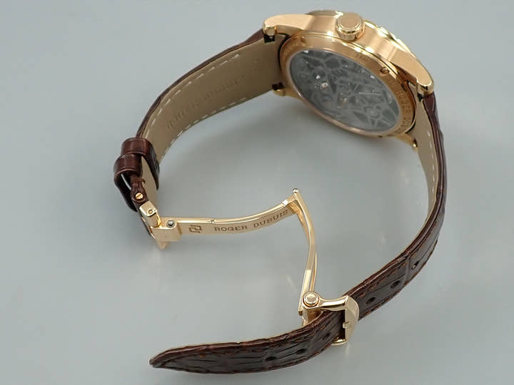 ロジェデュブイ エクスカリバー 42 マイクロローター オートマティック スケルトン Ref.DBEX0422 スケルトン文字盤 中古 4LSC6WVR