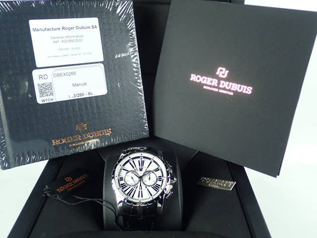 ロジェデュブイ エクスカリバー Ref.DBEX0265 ブラック文字盤 中古 excalibur-3