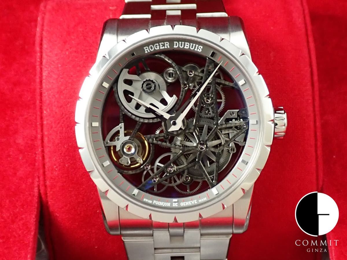 ロジェデュブイ エクスカリバー42 Ref.DBEX0793 スケルトン文字盤 中古 C45RX428