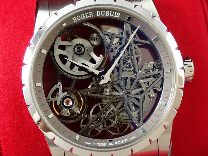 ロジェデュブイ エクスカリバー42 Ref.DBEX0793 スケルトン文字盤 中古 C45RX428