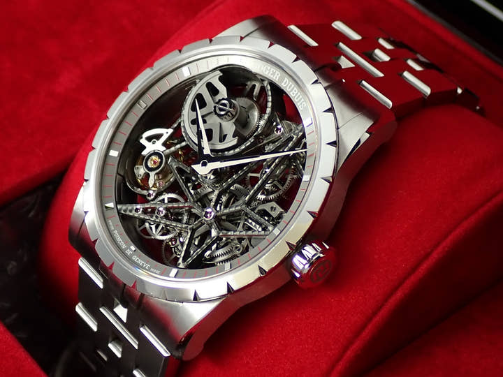 ロジェデュブイ エクスカリバー42 Ref.DBEX0793 スケルトン文字盤 中古 C45RX428