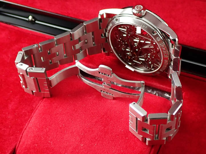 ロジェデュブイ エクスカリバー42 Ref.DBEX0793 スケルトン文字盤 中古 C45RX428