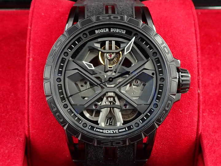 ロジェデュブイ エクスカリバー スパイダー ウラカン Ref.DBEX0829 スケルトン文字盤 極美品 3W2SV443