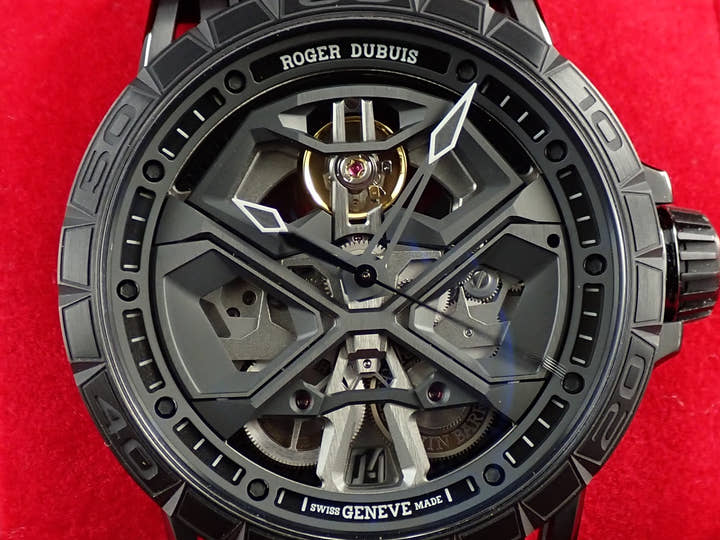 ロジェデュブイ エクスカリバー スパイダー ウラカン Ref.DBEX0829 スケルトン文字盤 極美品 3W2SV443