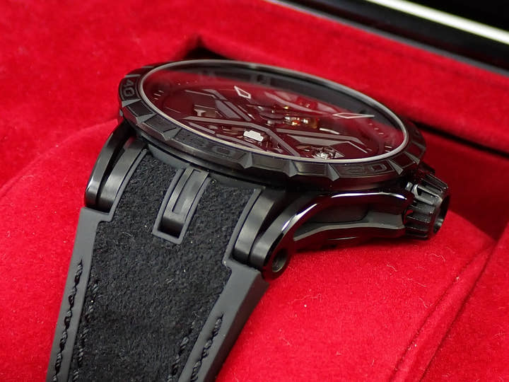 ロジェデュブイ エクスカリバー スパイダー ウラカン Ref.DBEX0829 スケルトン文字盤 極美品 3W2SV443