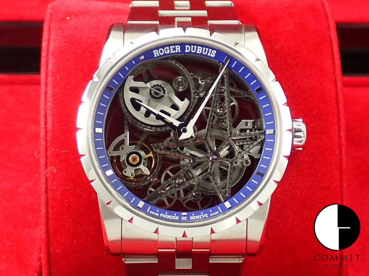ロジェデュブイ エクスカリバー オートマティック スケルトン ジャパンリミテッド Ref.DBEX0959 スケルトン文字盤 未使用 C4228798