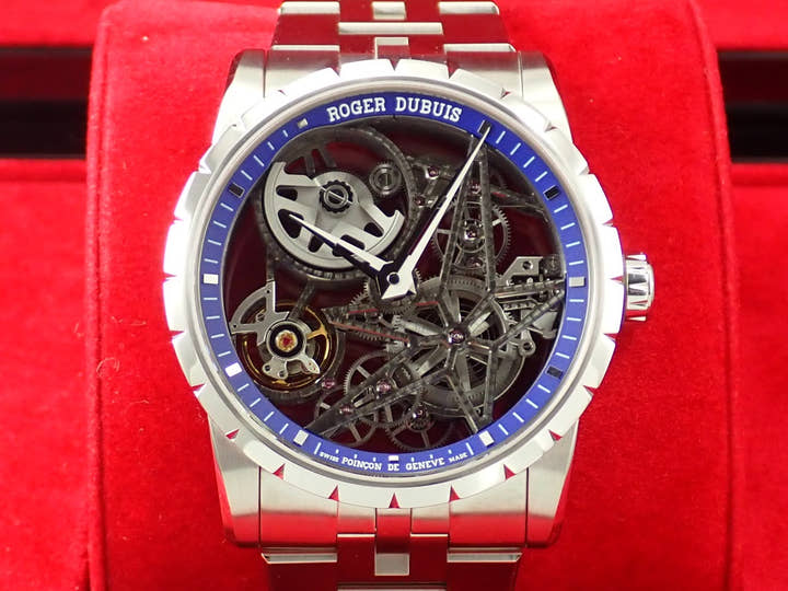 ロジェデュブイ エクスカリバー オートマティック スケルトン ジャパンリミテッド Ref.DBEX0959 スケルトン文字盤 未使用 C4228798
