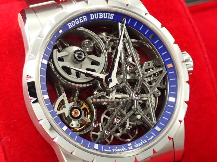 ロジェデュブイ エクスカリバー オートマティック スケルトン ジャパンリミテッド Ref.DBEX0959 スケルトン文字盤 未使用 C4228798