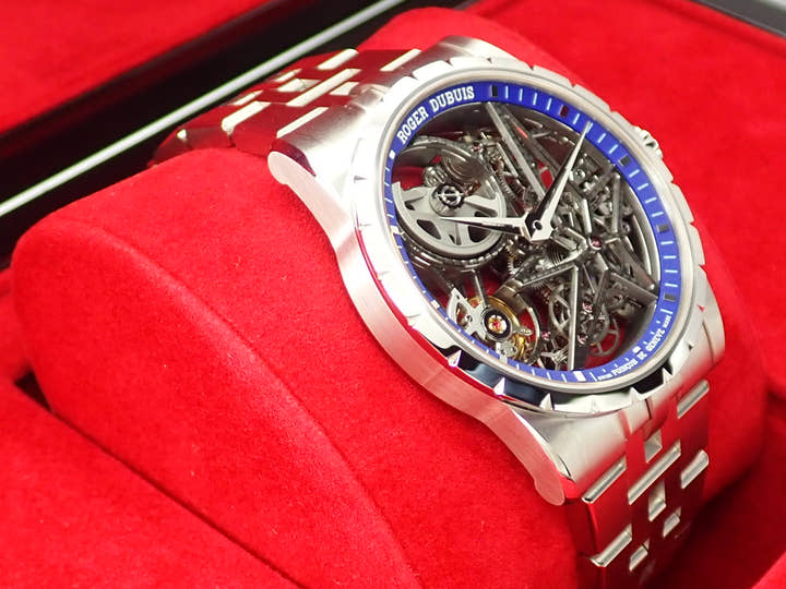 ロジェデュブイ エクスカリバー オートマティック スケルトン ジャパンリミテッド Ref.DBEX0959 スケルトン文字盤 未使用 C4228798