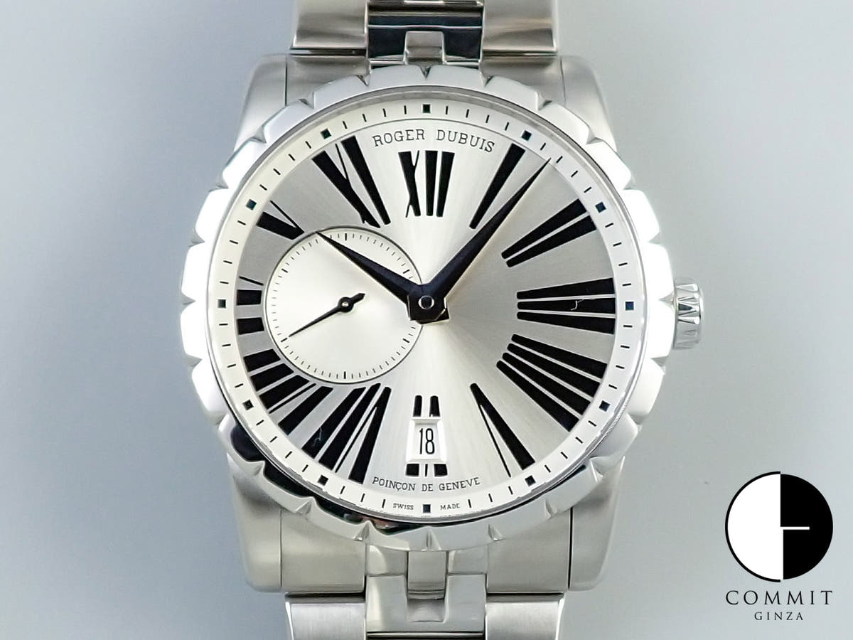 ロジェデュブイ エクスカリバー42 Ref.DBEX0384 シルバー文字盤 中古 4H2P2281