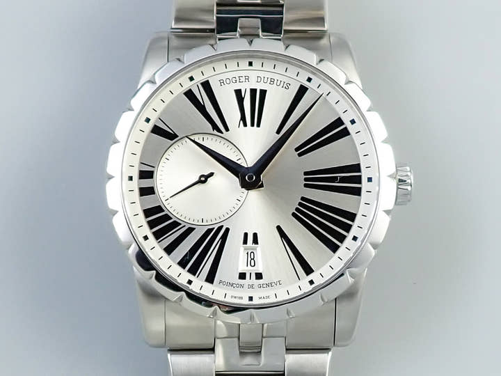 ロジェデュブイ エクスカリバー42 Ref.DBEX0384 シルバー文字盤 中古 4H2P2281