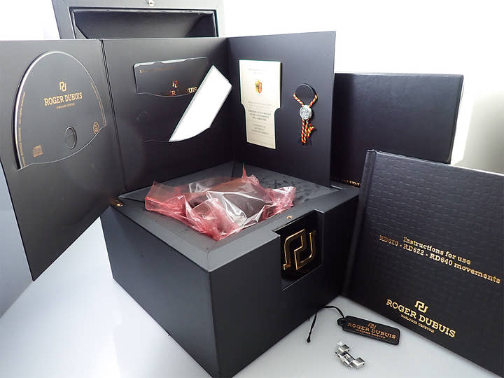 ロジェデュブイ エクスカリバー42 Ref.DBEX0384 シルバー文字盤 中古 4H2P2281