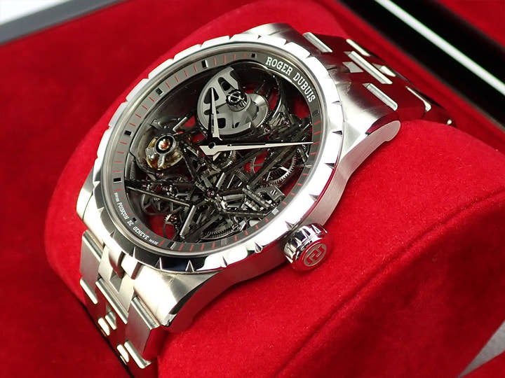 ロジェデュブイ エクスカリバー42 オートマティックスケルトン Ref.DBEX0793 スケルトン文字盤 未使用 39CS0910
