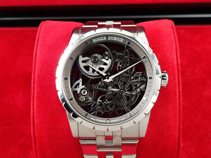 ロジェデュブイ エクスカリバー42 オートマティックスケルトン Ref.DBEX0793 スケルトン文字盤 未使用 39CS0910