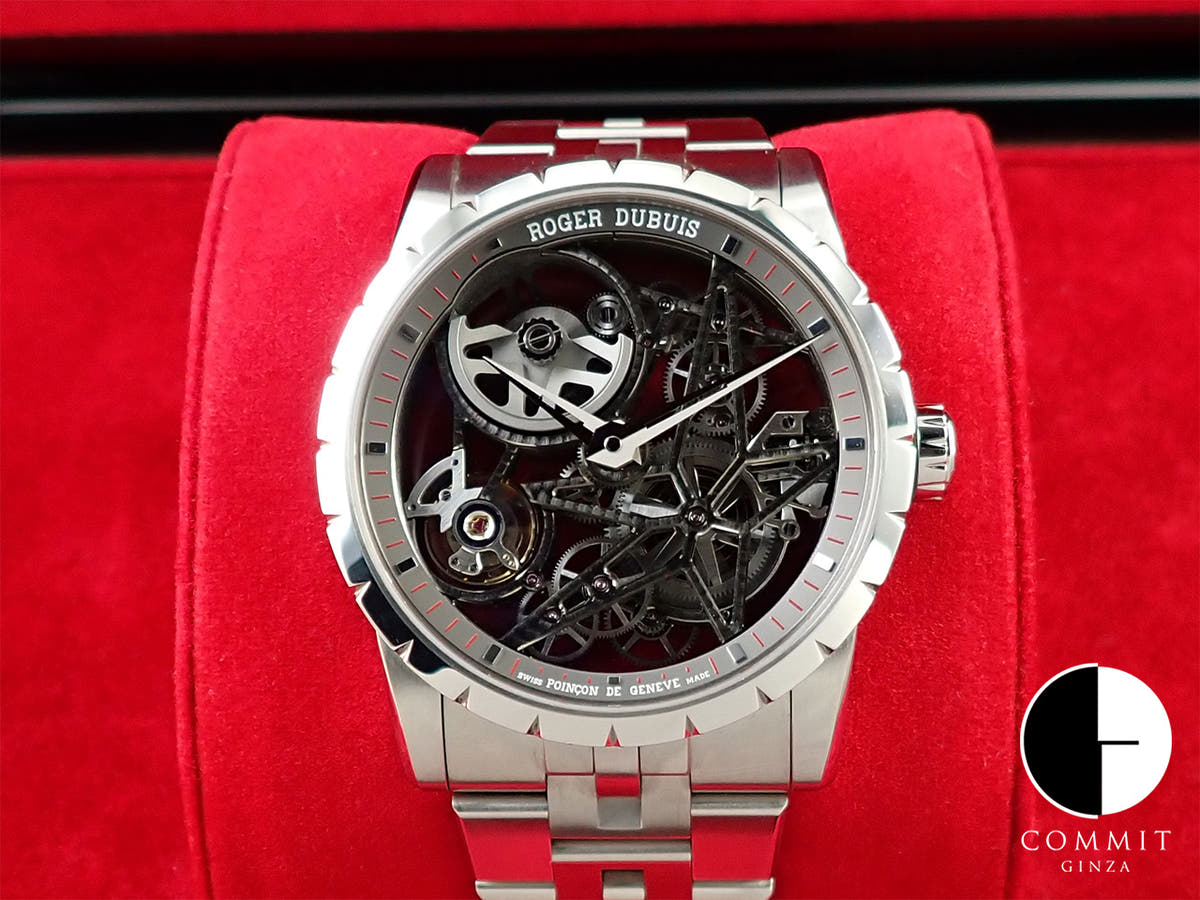 ロジェデュブイ エクスカリバー42 オートマティックスケルトン Ref.DBEX0793 スケルトン文字盤 未使用 39CS0910