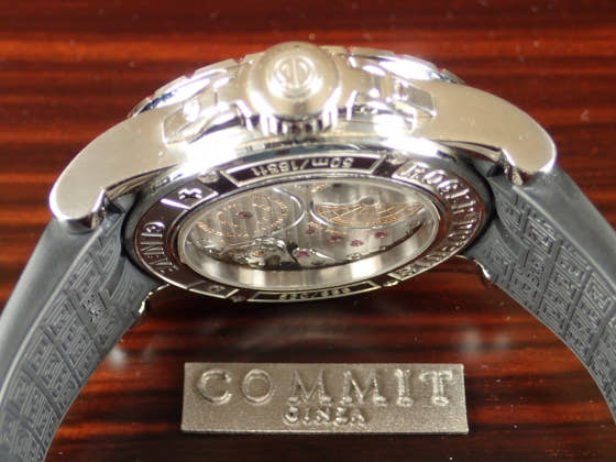 ロジェデュブイ エクスカリバー Ref.EX457799.71R ブラック文字盤 中古 excalibur