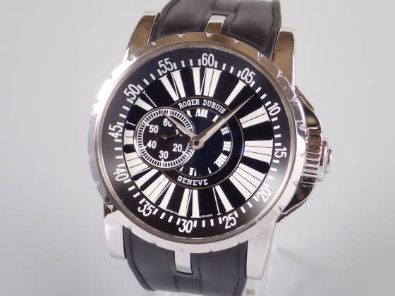 ロジェデュブイ エクスカリバー Ref.EX457799.71R ブラック文字盤 中古 excalibur