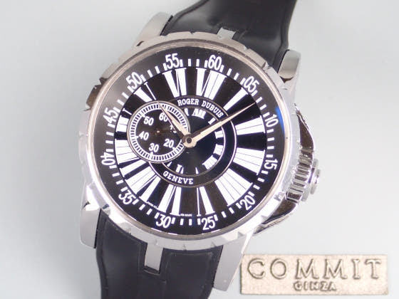 ロジェデュブイ エクスカリバー Ref.EX457799.71R ブラック文字盤 中古 excalibur