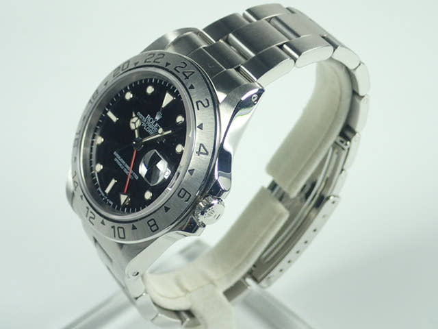 ロレックス エクスプローラーII Ref.16570 ブラック文字盤 中古 explorer-108