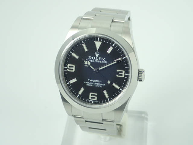 ロレックス エクスプローラー Ref.214270 ブラック文字盤 美品 explorer-119