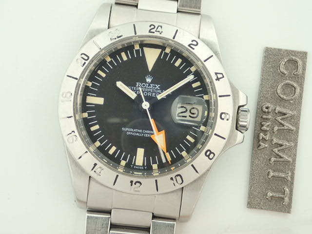 Rolex Explorer II Ref.1655 Black Dial Used explorer-122