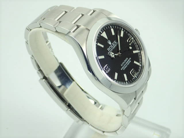 ロレックス エクスプローラー Ref.214270 ブラック文字盤 中古 explorer-124