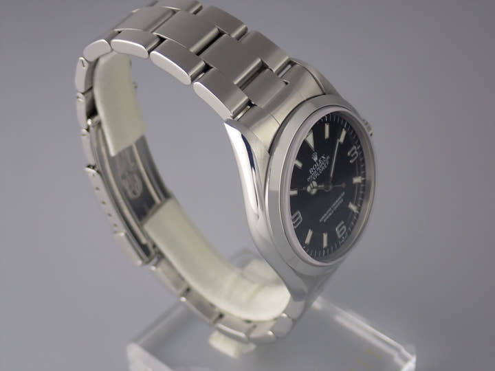 Rolex Explorer I Ref.14270 Black Dial Used explorer-157