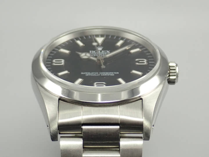ロレックス エクスプローラーI Ref.14270 ステンレススチール ブラック文字盤