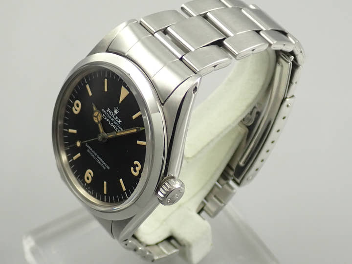 ロレックス エクスプローラーI Ref.1016 ステンレススチール ブラック文字盤