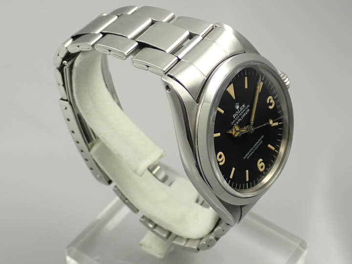 ロレックス エクスプローラーI Ref.1016 ステンレススチール ブラック文字盤