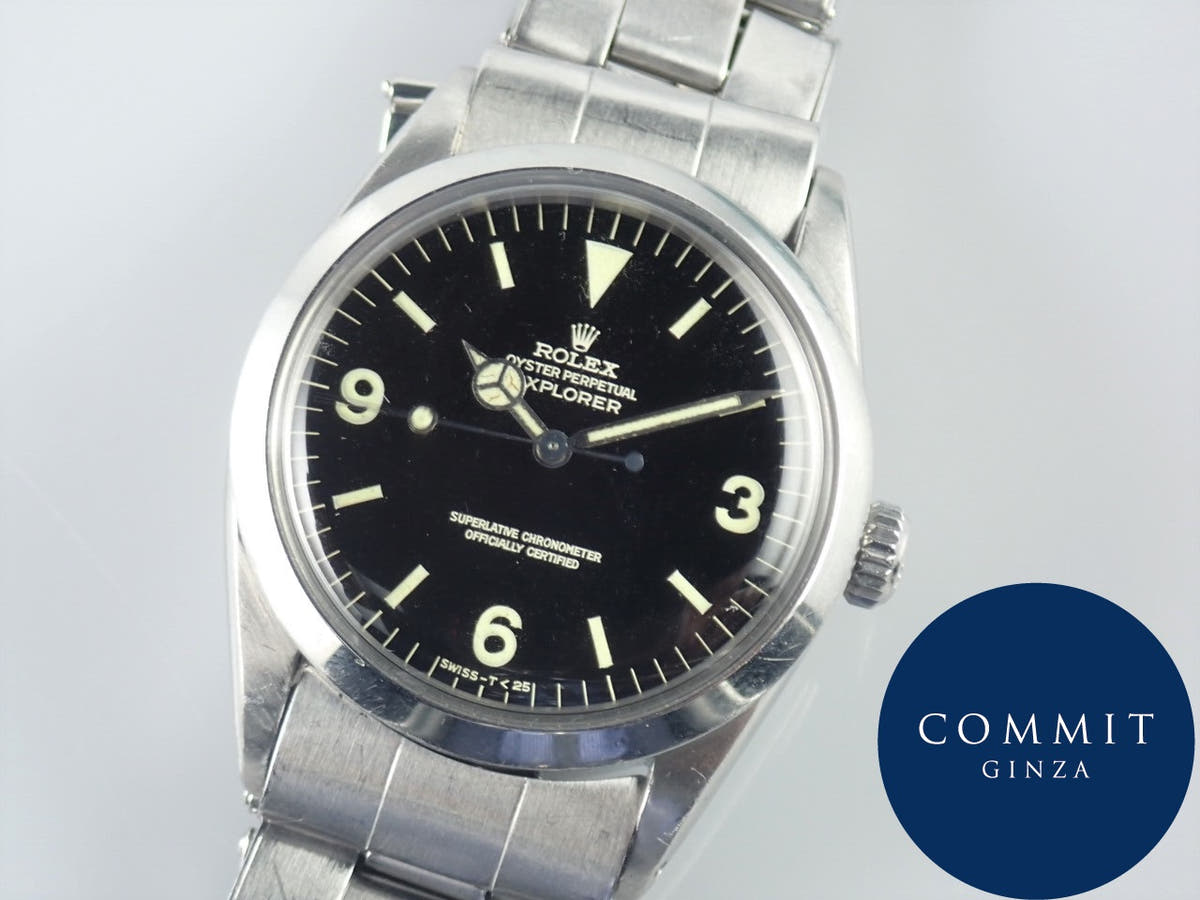 ロレックス エクスプローラー Ref.1016M ブラック文字盤 中古 explorer-163