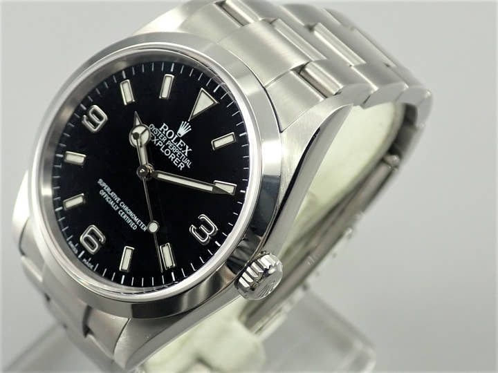 ロレックス エクスプローラーI Ref.114270 ステンレススチール ブラック文字盤