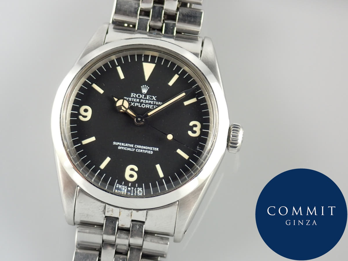 Rolex Explorer I Ref.1016 Black Dial Used explorer-192