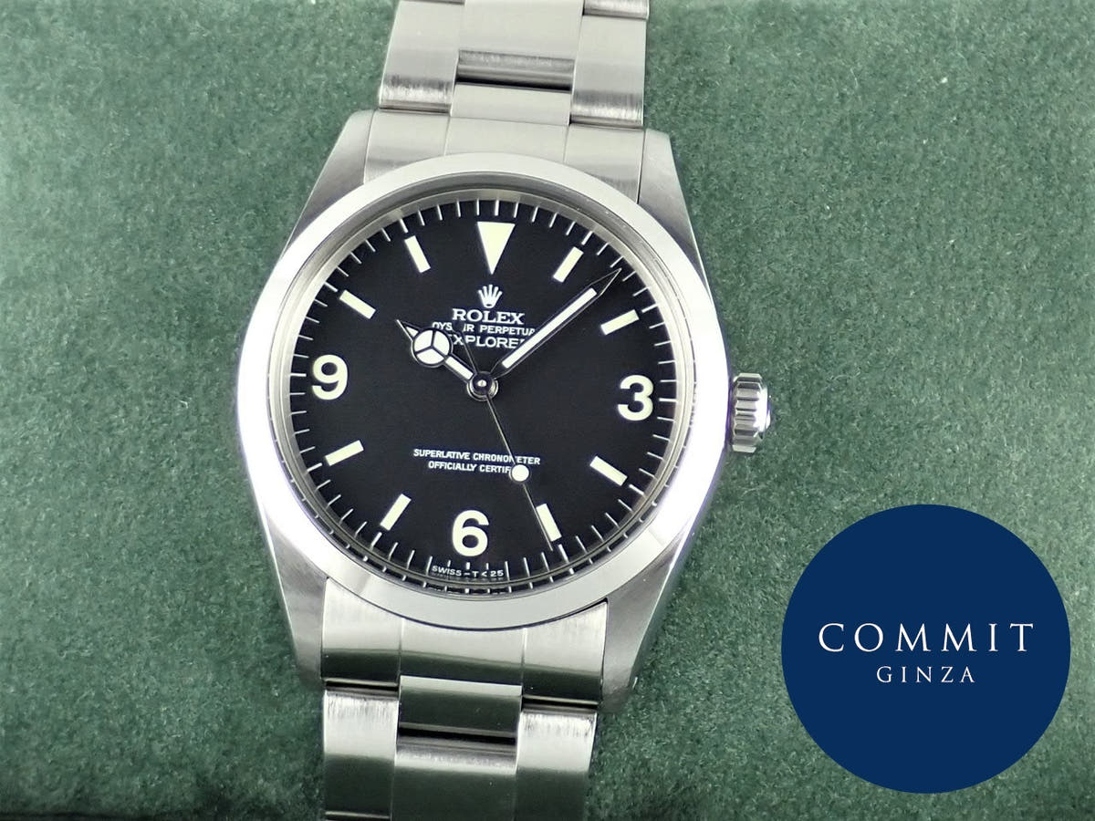 Rolex Explorer I Ref.1016 Black Dial Used explorer-203
