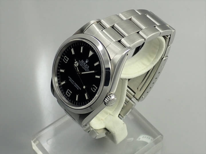 ロレックス エクスプローラーI Ref.14270 ステンレススチール ブラック文字盤