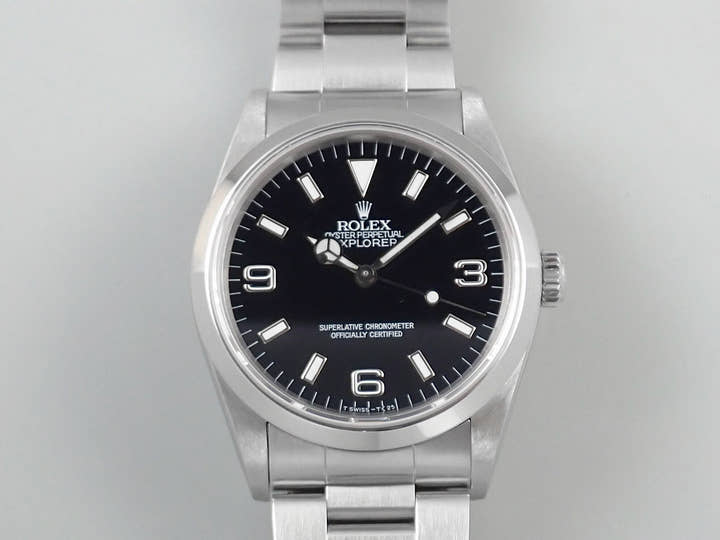 ロレックス エクスプローラーI Ref.14270 ステンレススチール ブラック文字盤
