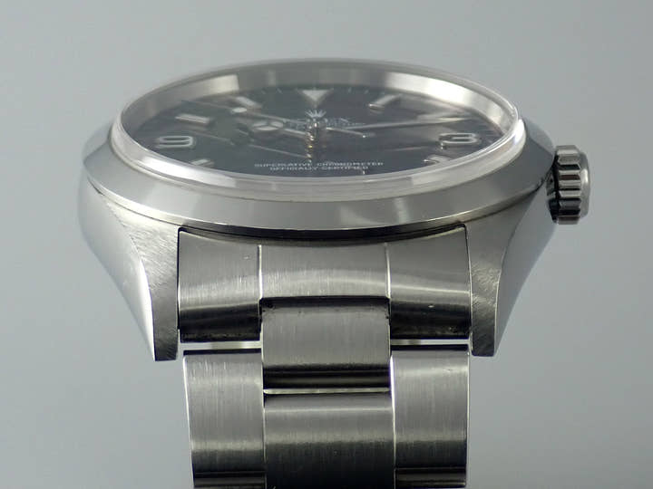 ロレックス エクスプローラーI Ref.14270 ステンレススチール ブラック文字盤