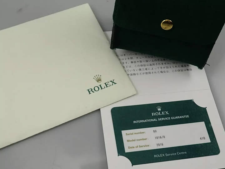 ロレックス エクスプローラーI Ref.1016 ステンレススチール ブラック文字盤