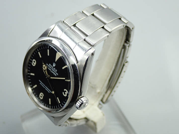 ロレックス エクスプローラーI Ref.1016 ステンレススチール ブラック文字盤