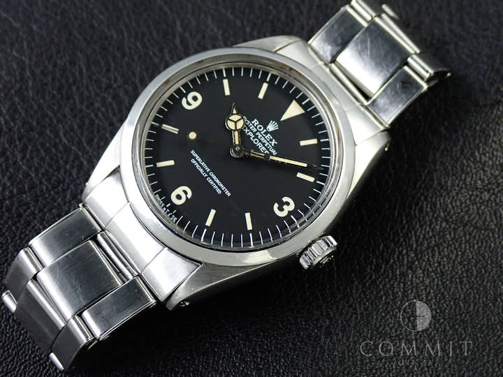 ロレックス エクスプローラーI Ref.1016 ステンレススチール ブラック文字盤