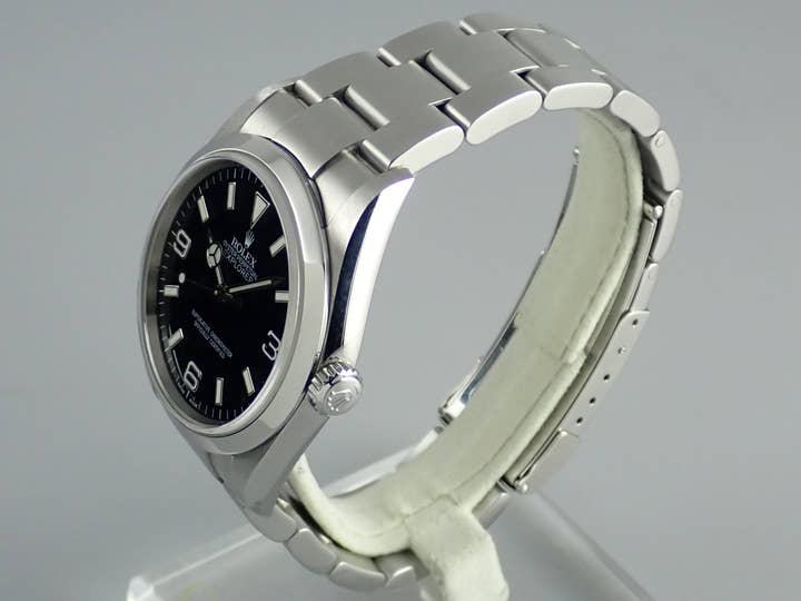 ロレックス エクスプローラーI Ref.114270 ブラック文字盤 中古 explorer-215