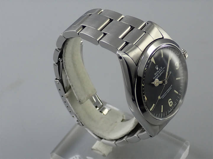 ロレックス エクスプローラーI Ref.1016 ステンレススチール ブラック文字盤