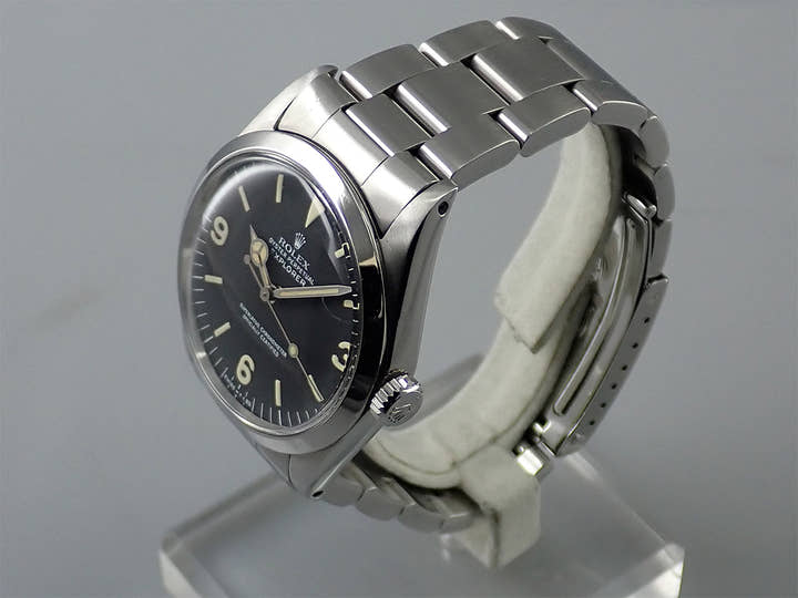 ロレックス エクスプローラーI Ref.1016 ステンレススチール ブラック文字盤