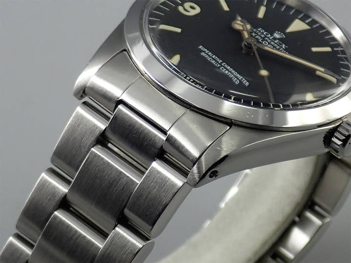 ロレックス エクスプローラーI Ref.1016 ステンレススチール ブラック文字盤