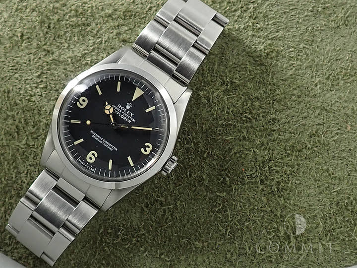 ロレックス エクスプローラーI Ref.1016 ステンレススチール ブラック文字盤