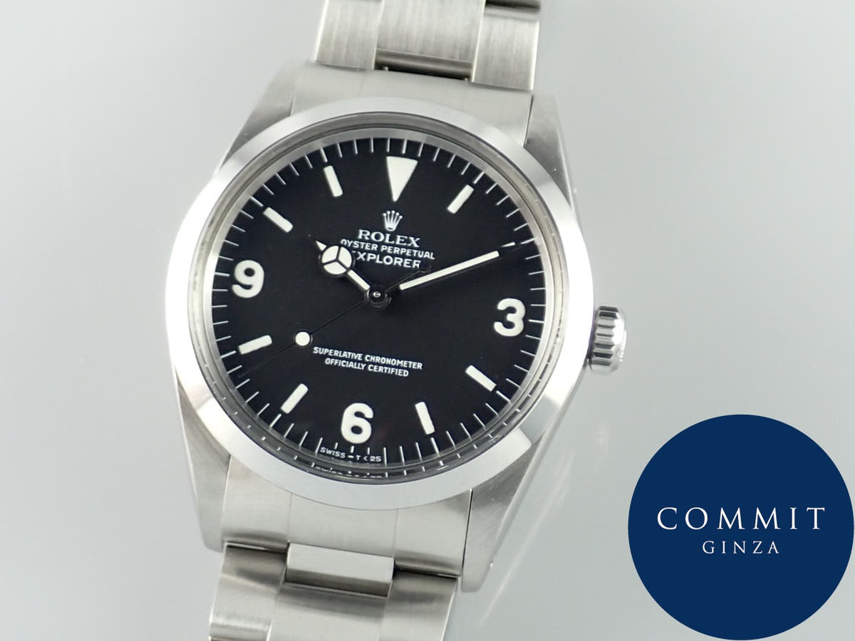 Rolex Explorer I Ref.1016 Black Dial Used explorer-216