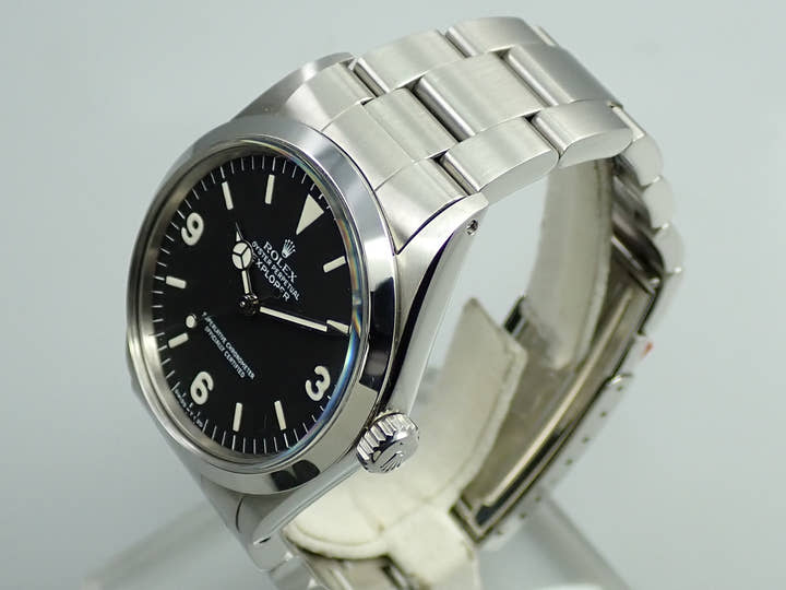 ロレックス エクスプローラーI Ref.1016 ステンレススチール ブラック文字盤