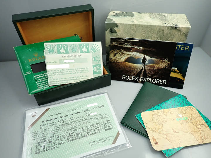 ロレックス エクスプローラーI Ref.1016 ステンレススチール ブラック文字盤